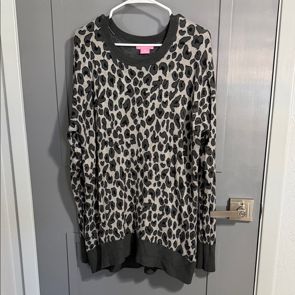 Isaac Mizrahi Black Knit Sweater